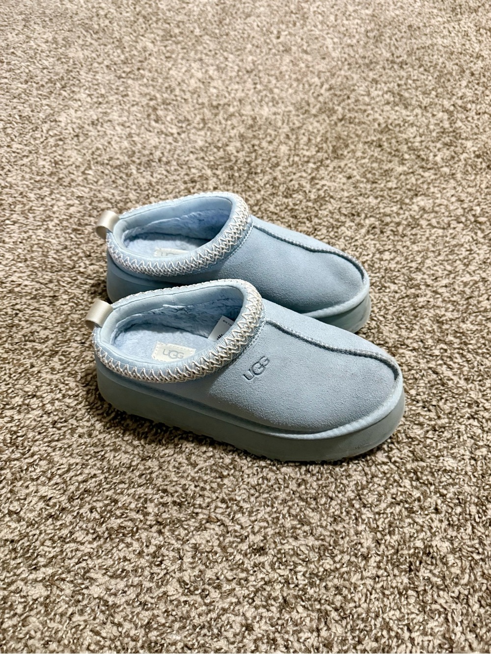 UGG baby blue tazmans